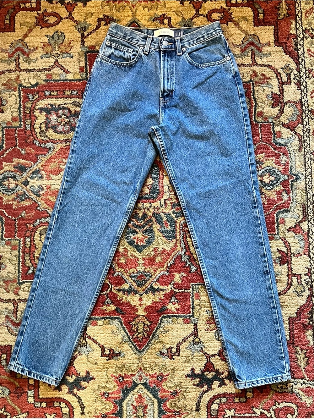 Cigarette Jeans Gap Vintage Blue
